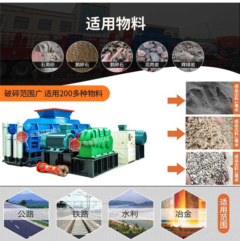 全自動液壓對輥制砂機