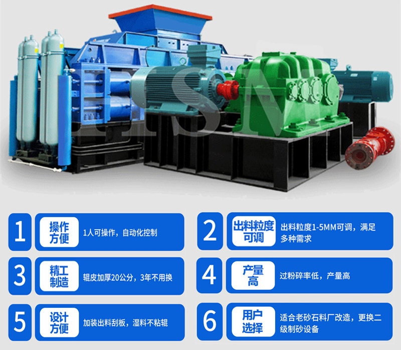 全自動對輥制砂機(jī)